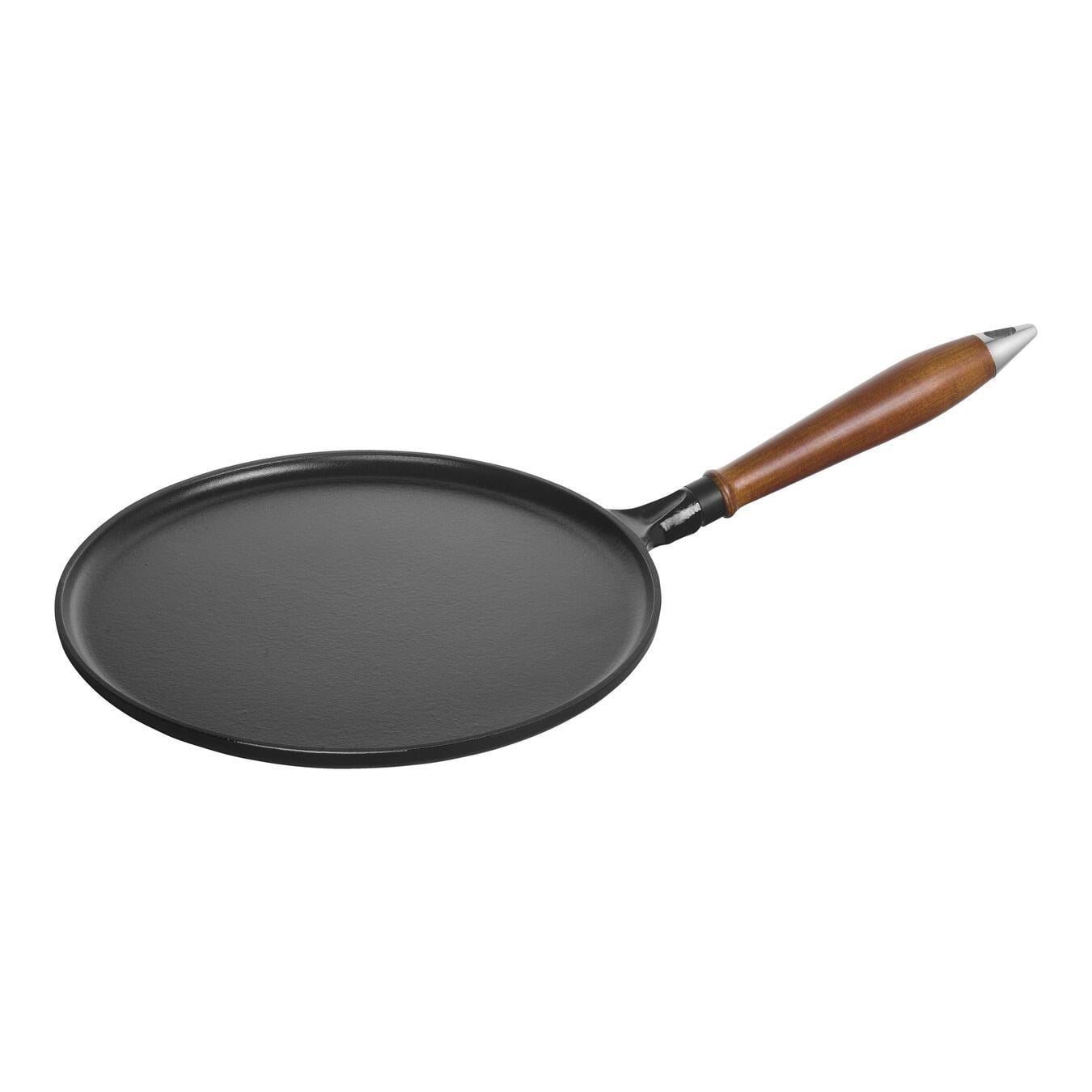 Staub LA COCOTTE 28cm Krep Tavası Ahşap Tutacaklı Döküm Demir