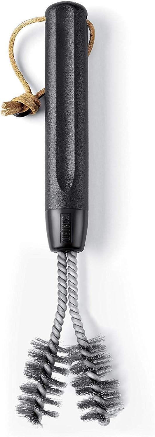 Weber Grill Brush, PeWeber 6495 Paslanmaz Çelik Y Şekilli Izgara Fırçası - Weber Grill Brushrfect for cast iron grates