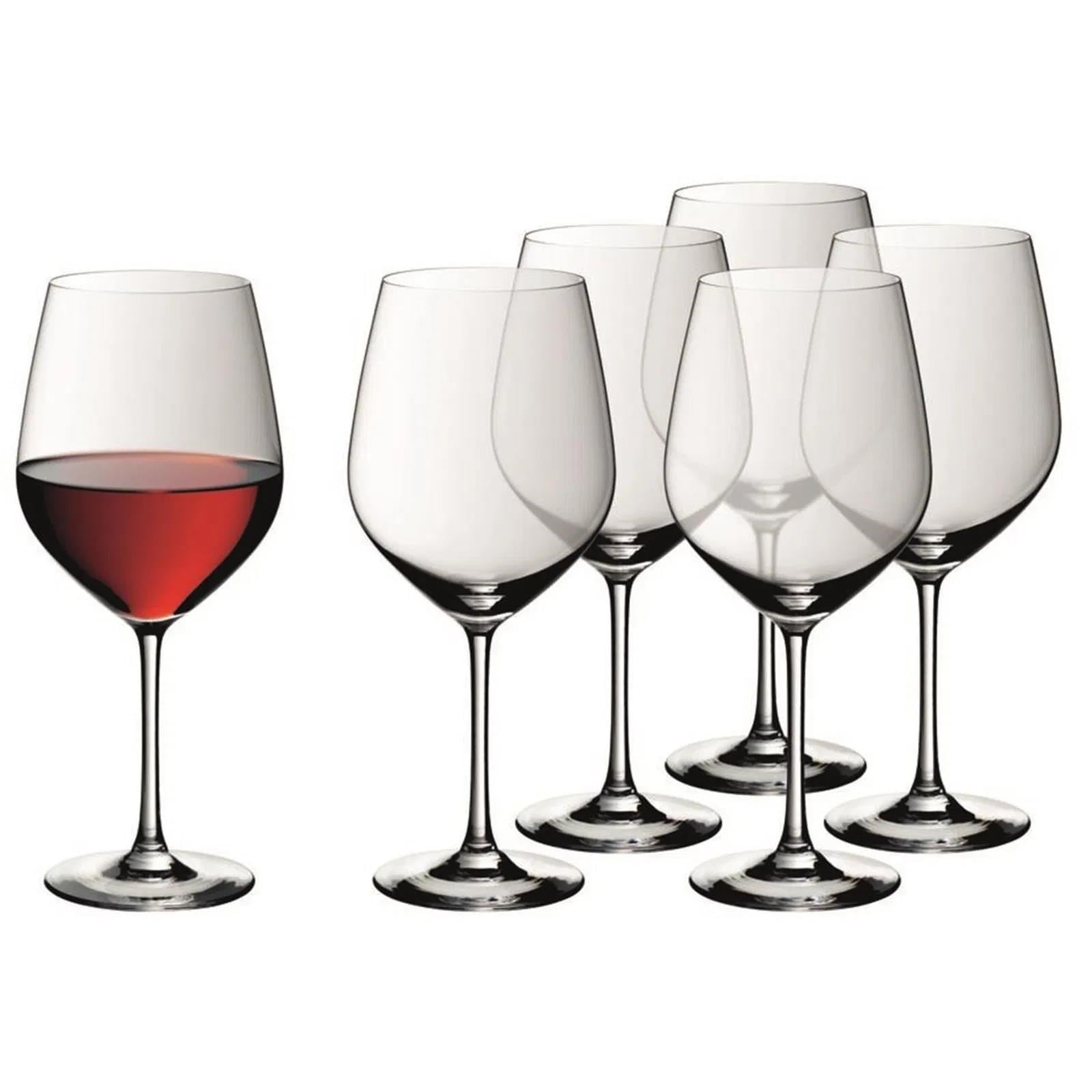 WMF Burgundy Şarap Kadehi 6 Parça