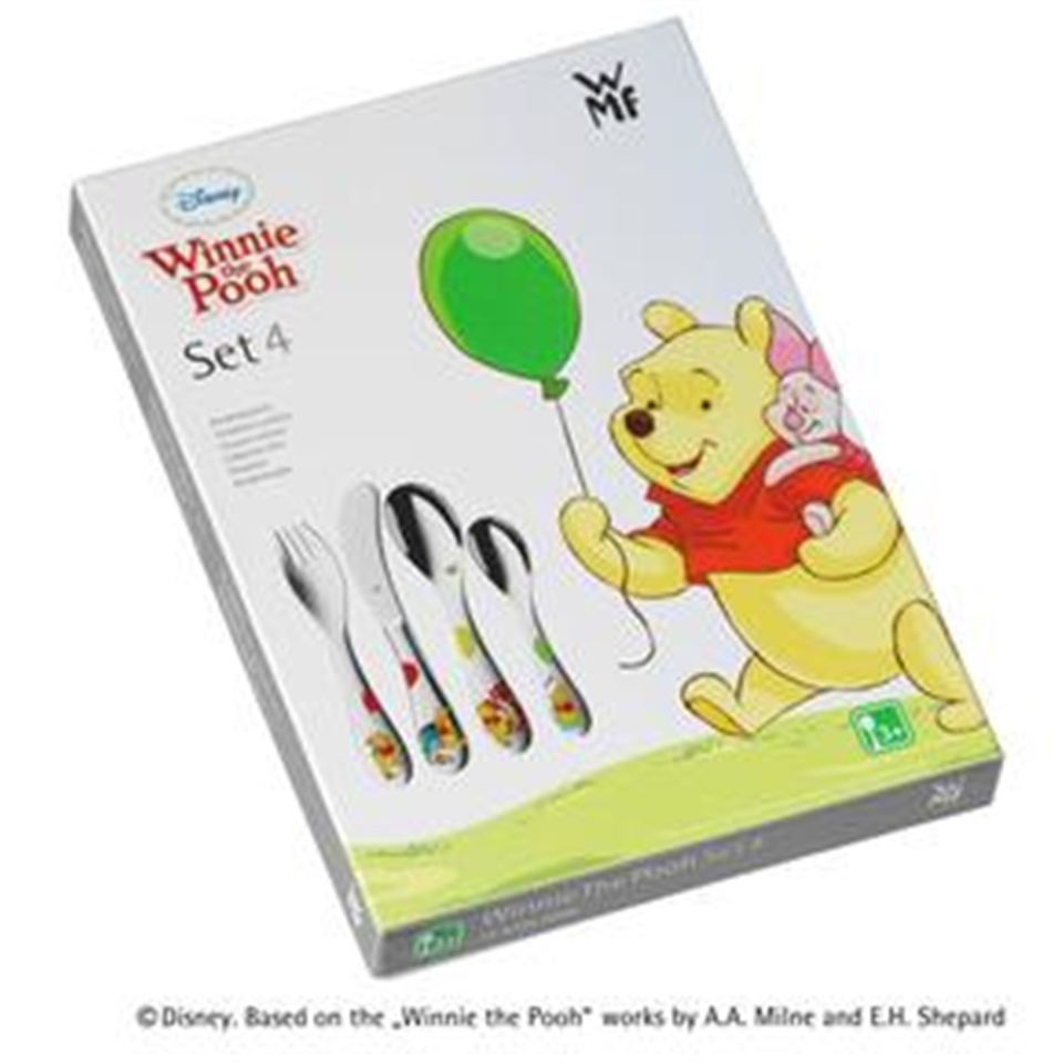 Wmf Çocuk Çatal Kaşık Bıçak Seti 4'Lü Winnie Pooh