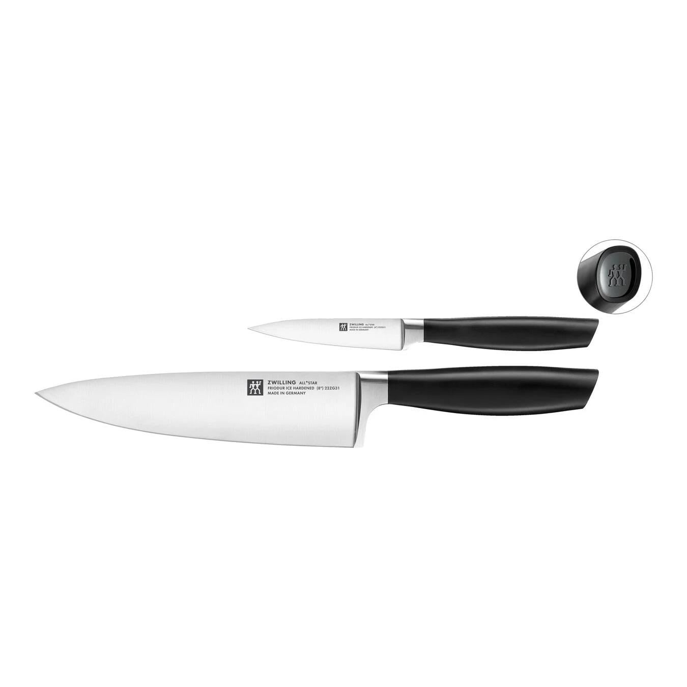 ZWILLING All Star Bıçak Seti 2-Parça Siyah - 337600020