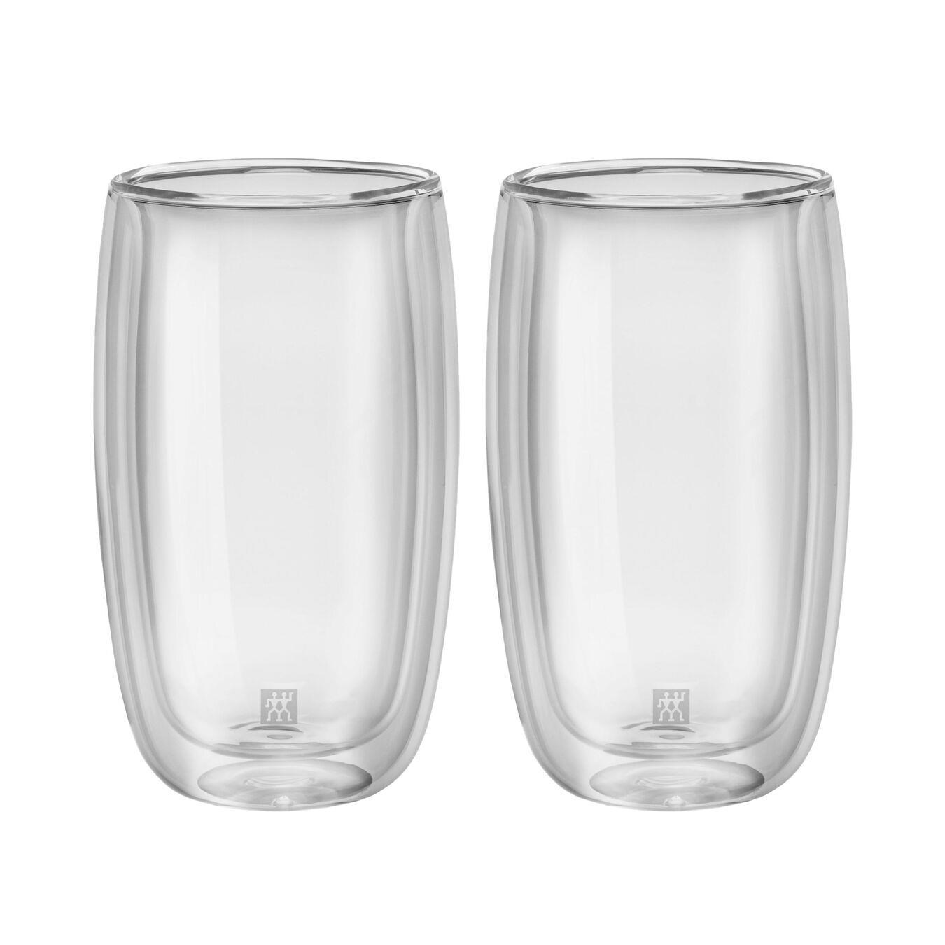 Zwilling Çift Camlı 2'Li Latte Macchiato Bardak Seti - 350 ML