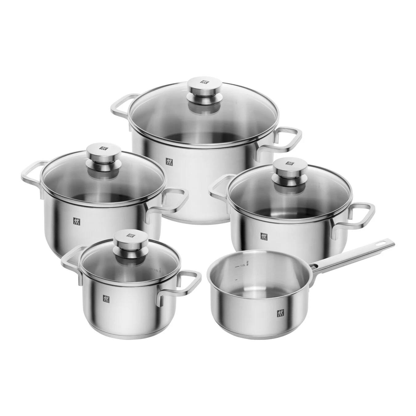 ZWILLING FOCUS TENCERE SETİ | 18/10 PASLANMAZ ÇELİK | 5-ADET