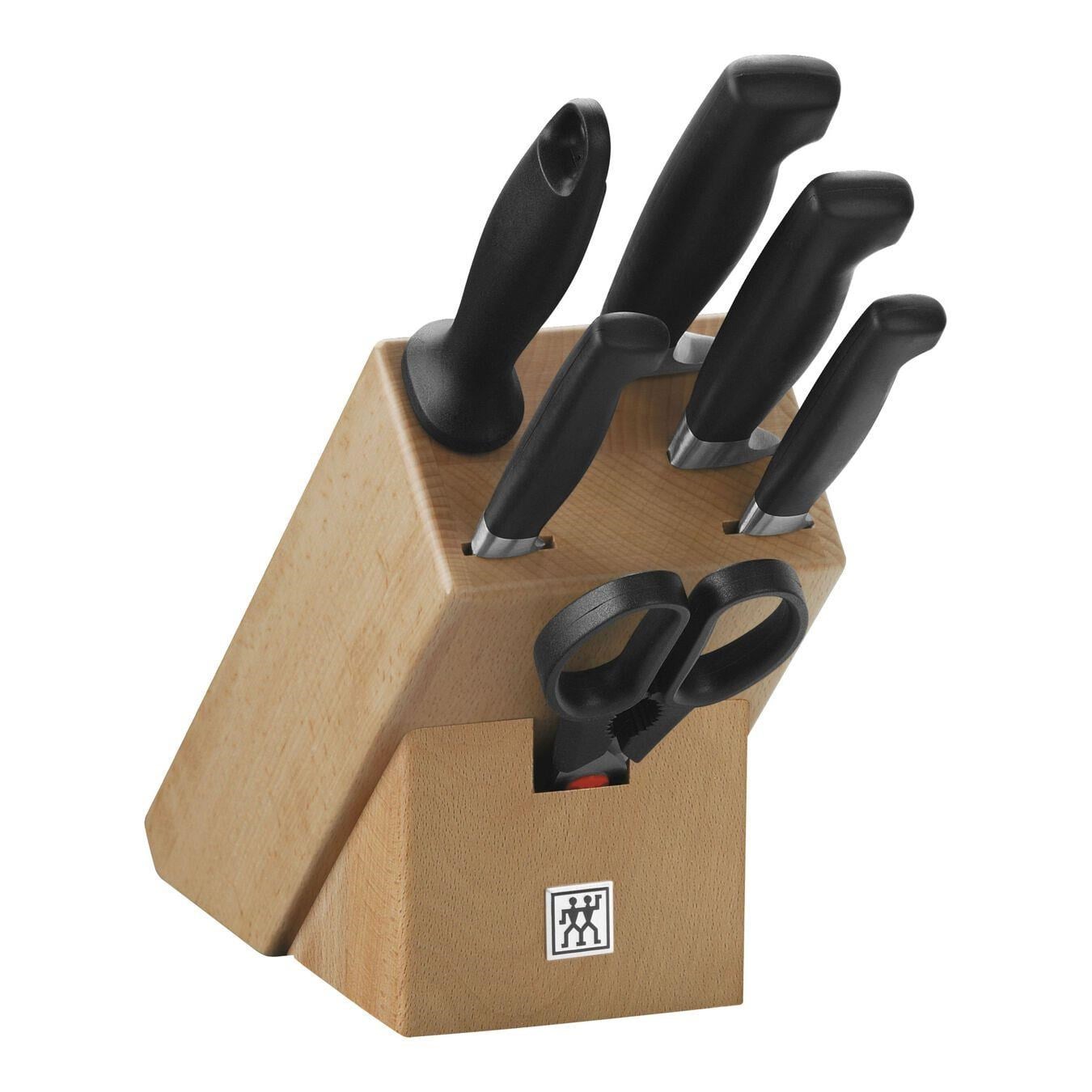 Zwilling Four Star Blok Bıçak Seti Kayın Ağacı 7-Parça