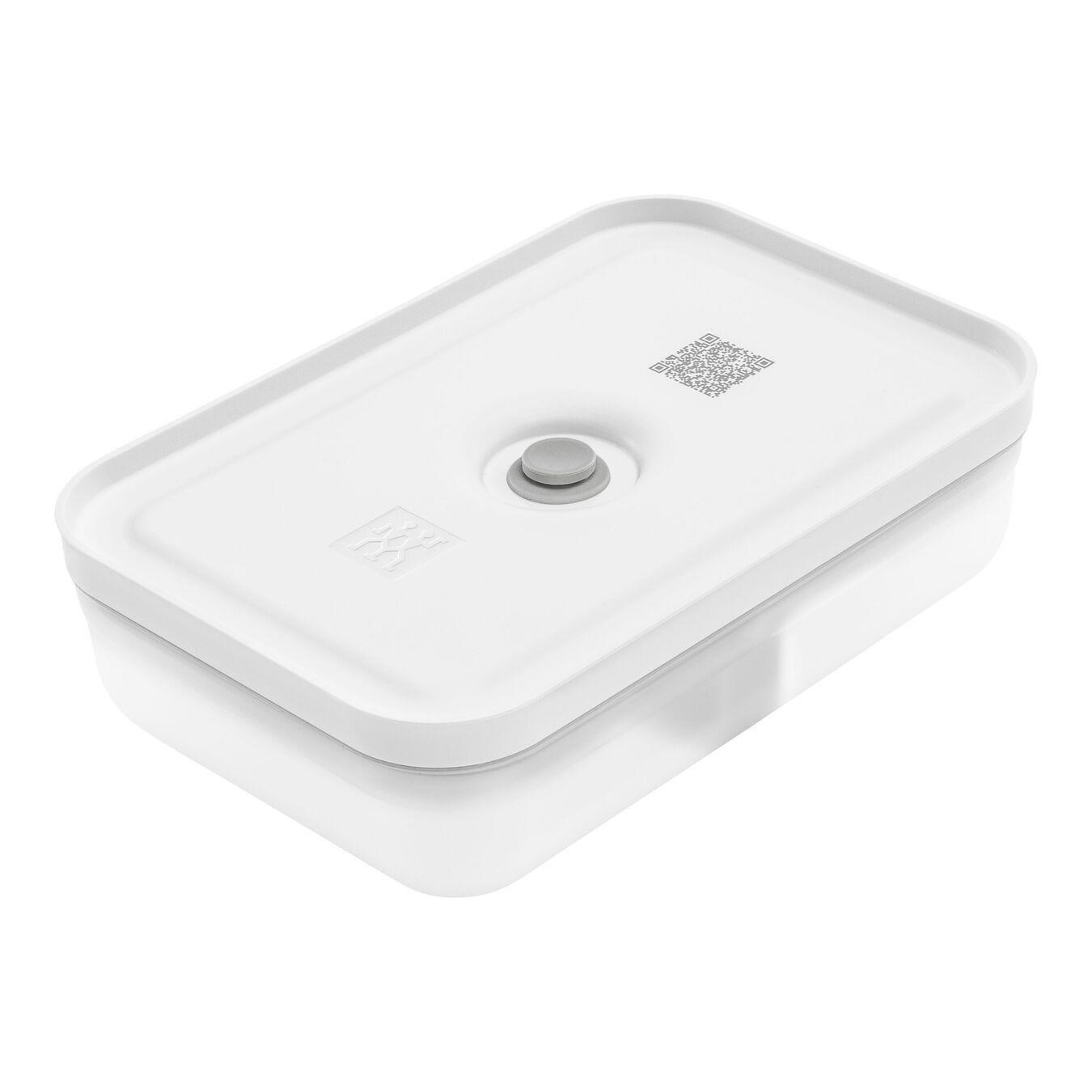 ZWILLING Fresh & Save Vakumlu Yemek Taşıma Kabı L Düz Plastik Yarı Şeffaf-Gri - 368013210