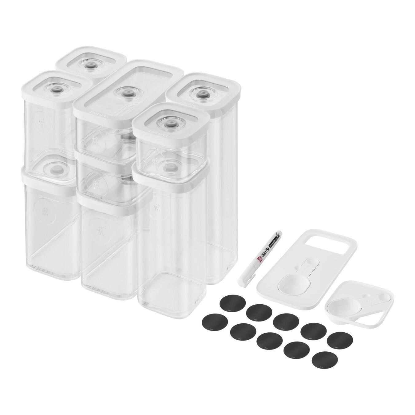 Zwilling Fresh&Save CUBE Set S/M 12-Parça Şeffaf-Beyaz - 1025972