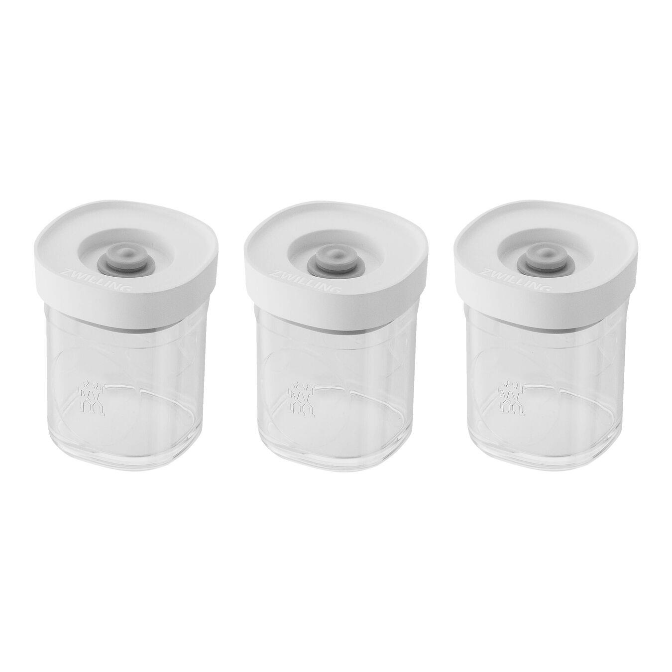 Zwilling Fresh&Save CUBE Set XS 3-Parça Şeffaf-Beyaz - 1025149