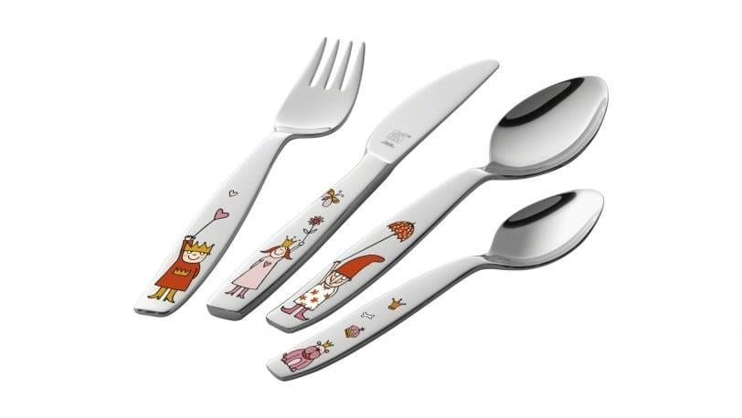 ZWILLING Princess Emilie Çocuk Çatal Kaşık Bıçak Seti - 4 Parça