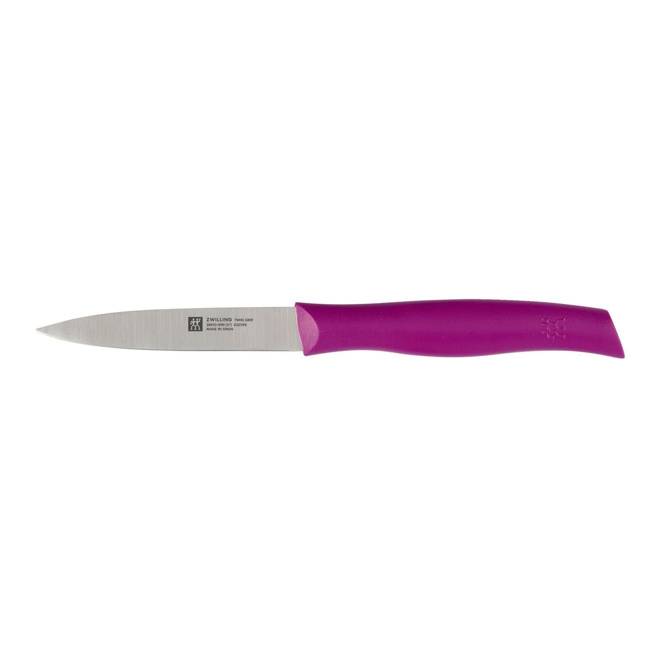 Zwilling Twin Grip 9cm Paslanmaz Çelik Soyma Doğrama Bıçağı Pembe