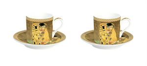 Easy Life MasterPiece 2'li Türk Kahvesi Fincan Takımı 75 ml. The Kiss