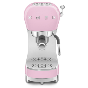 SMEG ECF02PKEU STANDART ESPRESSO MAKİNASI PEMBE