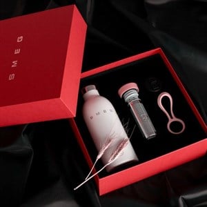 SMEG GBX-PPK01 CLIMA BOTTLE 0,5LT. TERMOS KREM  HEDİYE SETİ