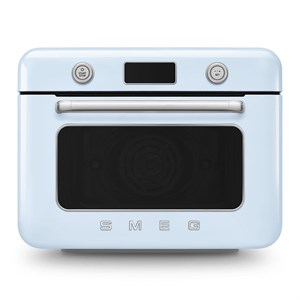 Smeg Retro Solo Kombi Buharlı Fırın Pastel Mavi