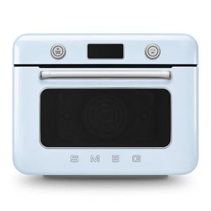 Smeg Retro Solo Kombi Buharlı Fırın Pastel Mavi