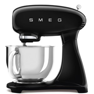 SMEG SMF05 Stand Mikser - Hamur Yoğurma 50's Style Komple Siyah Gövde