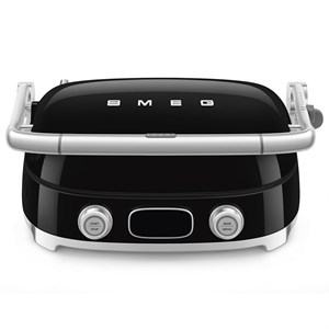 Smeg Waffle & Grill ve Tost Makinesi Siyah