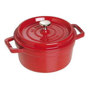 Staub LA COCOTTE 20cm Döküm Tencere Kiraz 2,2lt. Yuvarlak 1033330