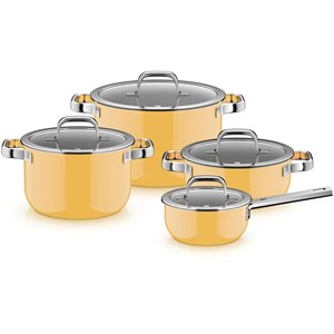 WMF Fusiontec Tencere Seti Mango Sarı 4 Parça