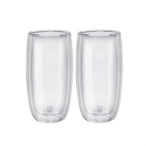 Zwilling Çift Camlı 2'Li Soğuk İçecek Bardağı Seti - 474 ML