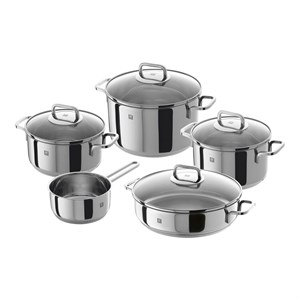 ZWILLING QUADRO Tencere ve Tava Seti 18/10 Paslanmaz Çelik 5-Parça
