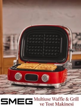 Smeg Waffle & Grill ve Tost Makinesi
