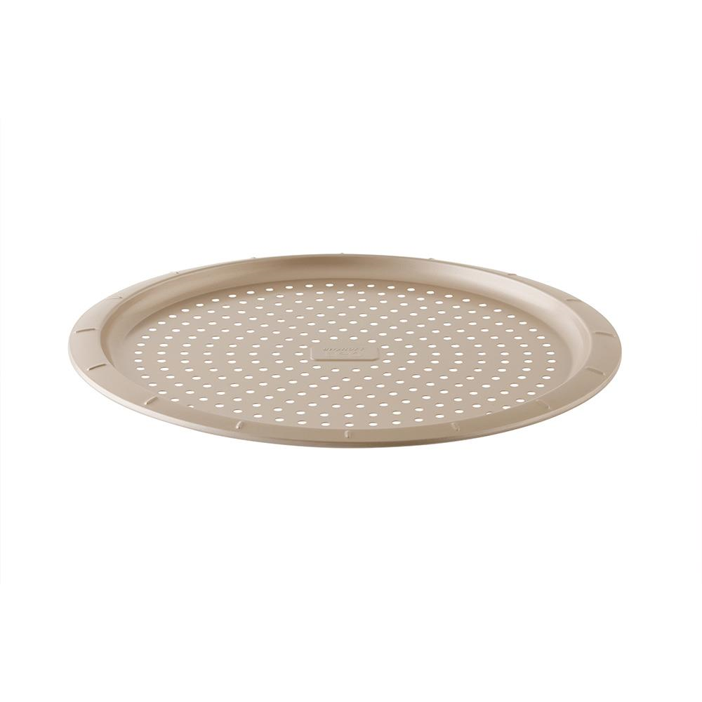 BergHOFF LEO Balance Karbon Çeliği Dellikli Pizza Tavası 32x1,5 cm -3950548