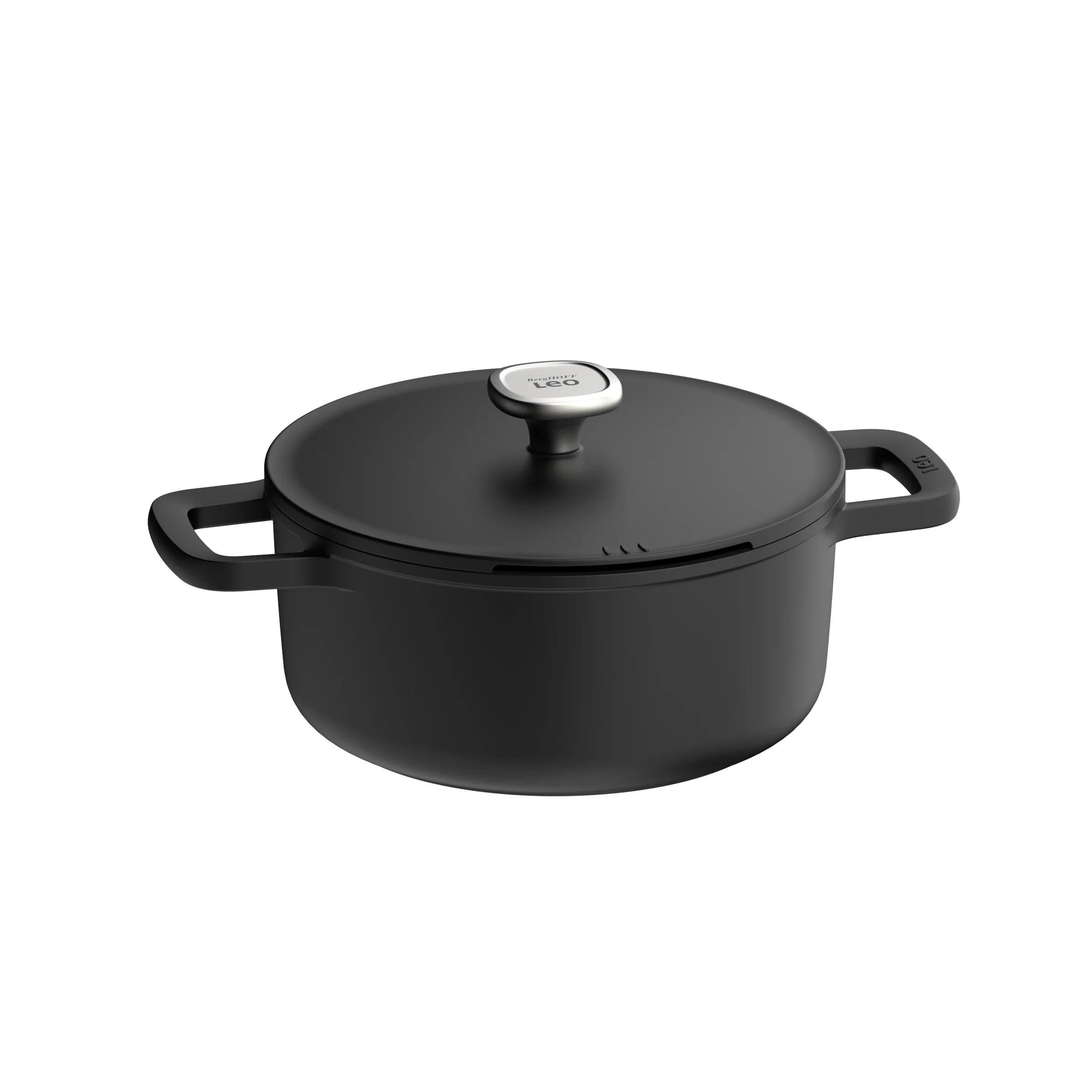 BergHOFF LEO Phantom Yapışmaz Kapaklı Tencere 24 cm - 3950576