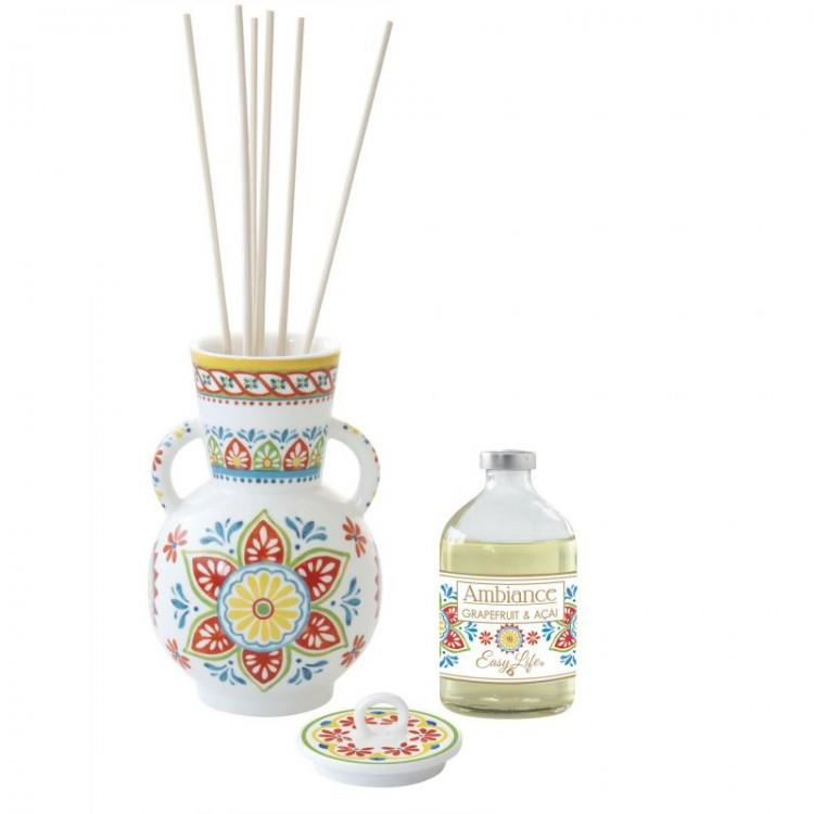 Easy Life Ambiance Porselen Koku Difüzör Seti 400 ml Sevilla Oranj