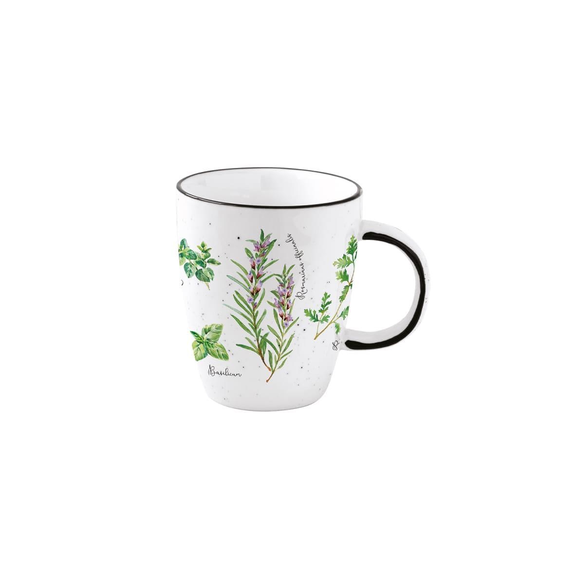 Easy Life Herbarium Porselen Mug 350 ml
