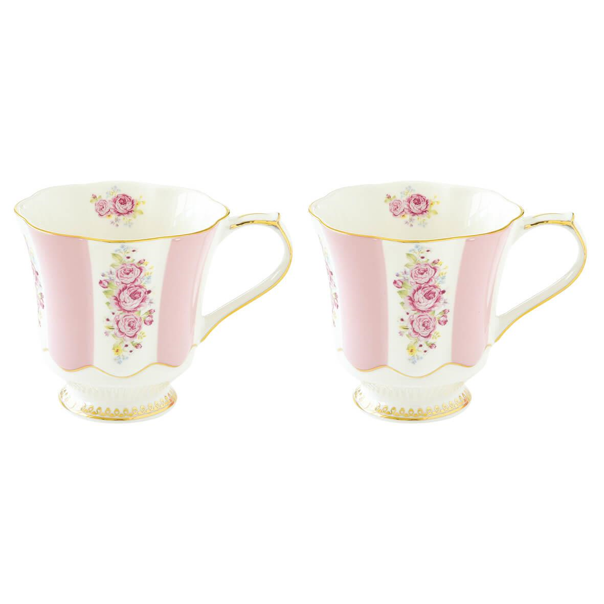 EASY LIFE HERITAGE 275 ML  2 ADET KUPA PEMBE - 1525 HEPI