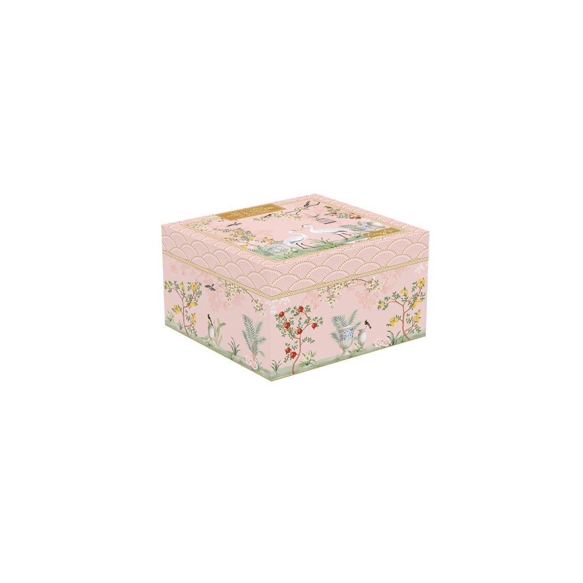 Easy Life Jardin de Reves 2'li Porselen Kahve Fincan 80 ml & Tabağı Seti
