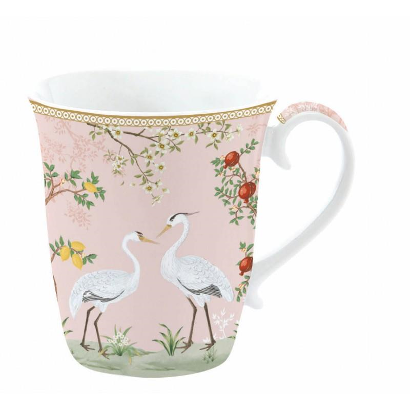 Easy Life Jardin de Reves Porselen Tekli Mug 275 ml