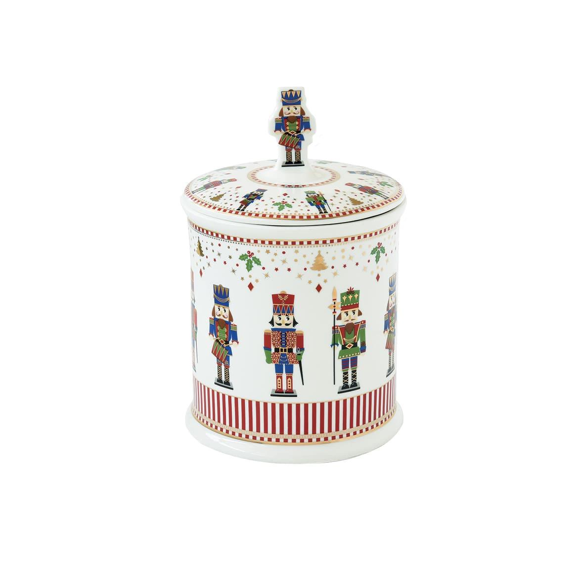 Easy Life Nutcracker Porselen Kurabiye Kavanozu Ø 14cm  h:21cm