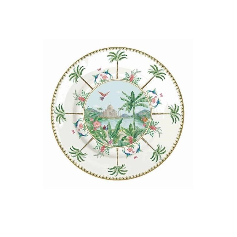 Easy Life Paradise Sauvage Porselen Pasta Tabağı Ø 19 cm