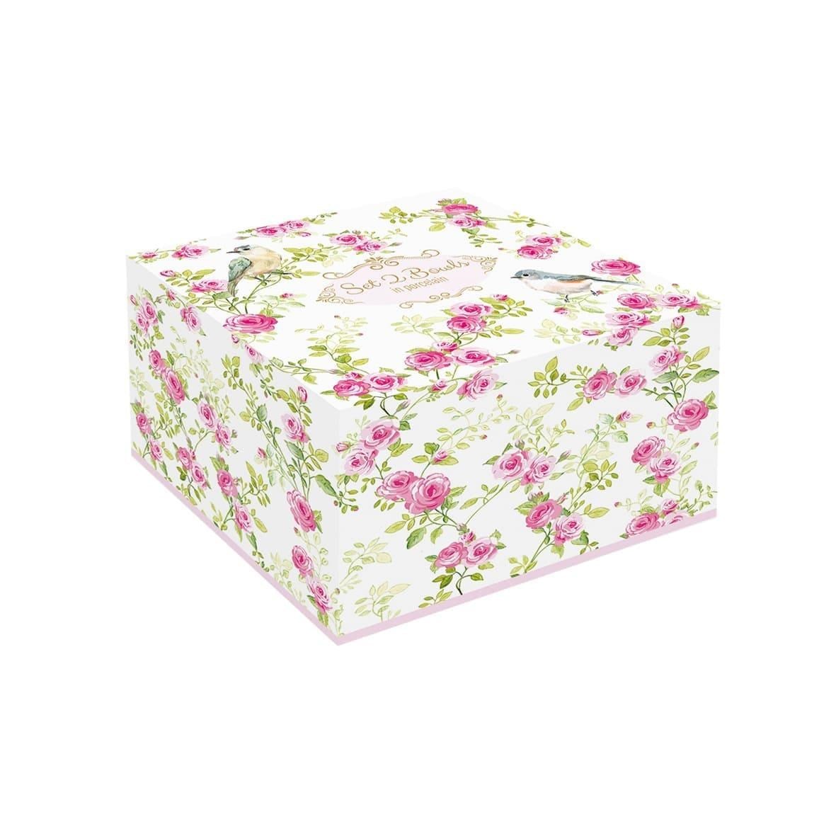 Easy Life Spring Time 2'li Porselen Kase Seti Ø 12cm / 250ml