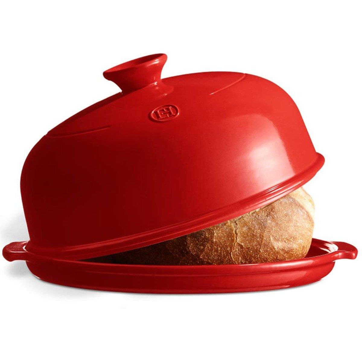 Eh Fırın Kabı Ekmek Yuvarlak 34 Cm Kırmızı/Burgundy -349108 - EH349108