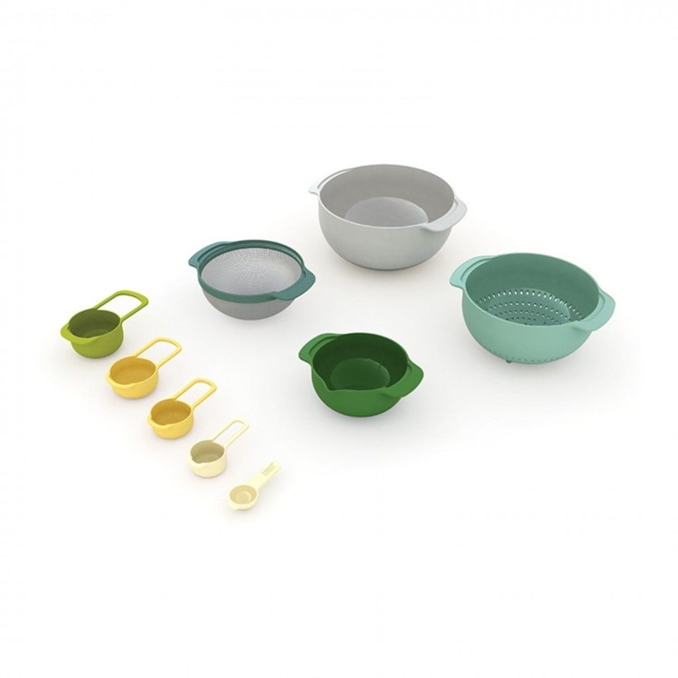 Joseph&Joseph Nest 9 Plus Karıştırma Kase Seti - Opal