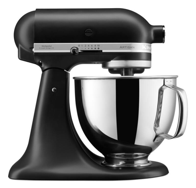 Kitchenaid Artisan 4,8 L Stand Mikser 5KSM125 Black Matte -EBM