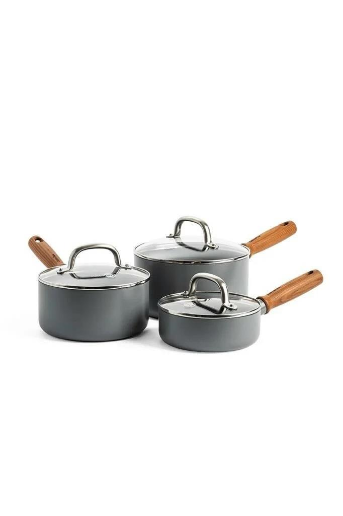 Mayflower Pro Gri 6 Prç Kaçerola Seti CC005410-001