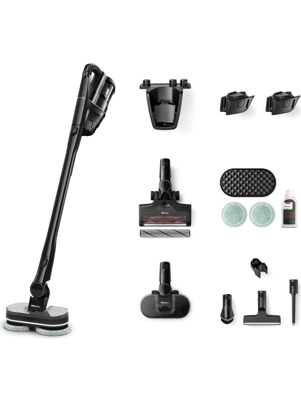 Miele Triflex HX3 Plus Aqua Obsidiyen Siyahı - Şarjlı Dik Süpürge