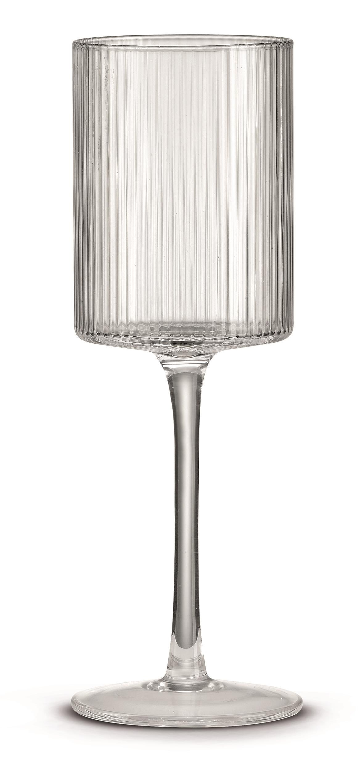 Pozzi Milano Modern Classic 2'li Şarap Kadehi Seti 310ml Transparan - PM0156 TRSP