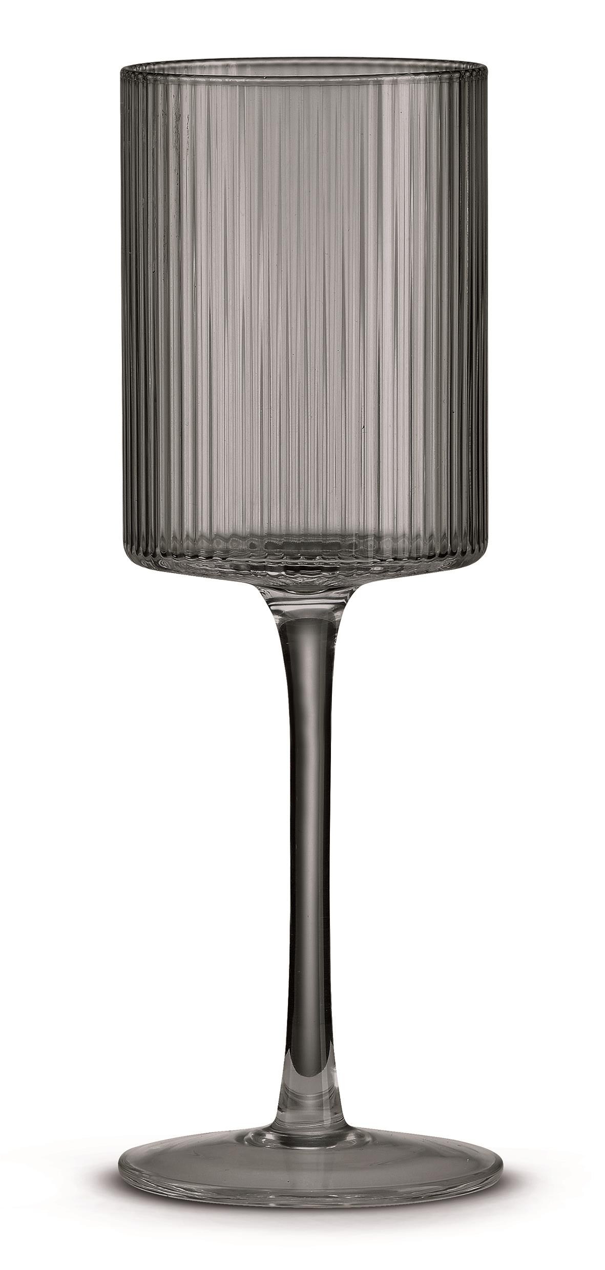 Pozzi Milano Modern Classic 2'li Şarap Kadehi Seti 310ml Gri - PM0156 GREY