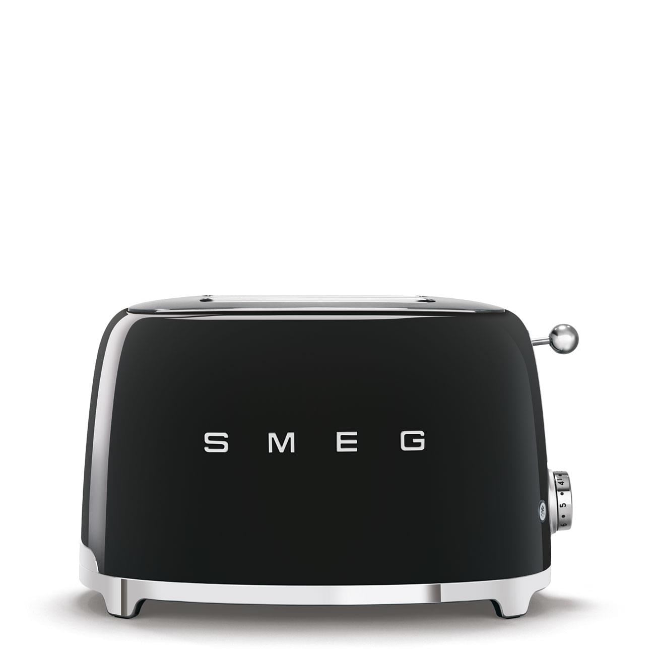 Smeg 2 Li Ekmek Kızartma Siyah