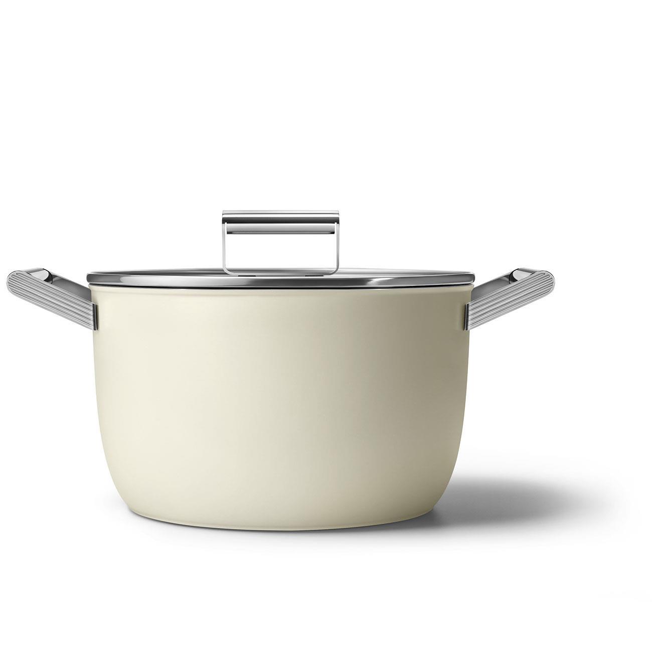 SMEG 26CM KIRMIZI DERİN TENCERE