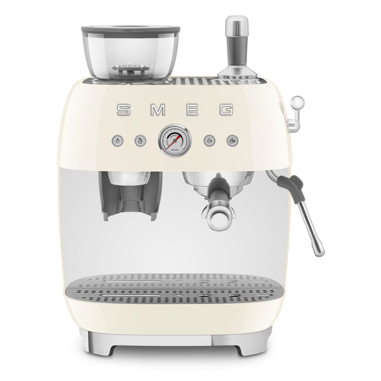 SMEG EGF03CREU MANUEL KAHVE ÖĞÜTÜCÜ ESPRESSO MAKİNASI KREM