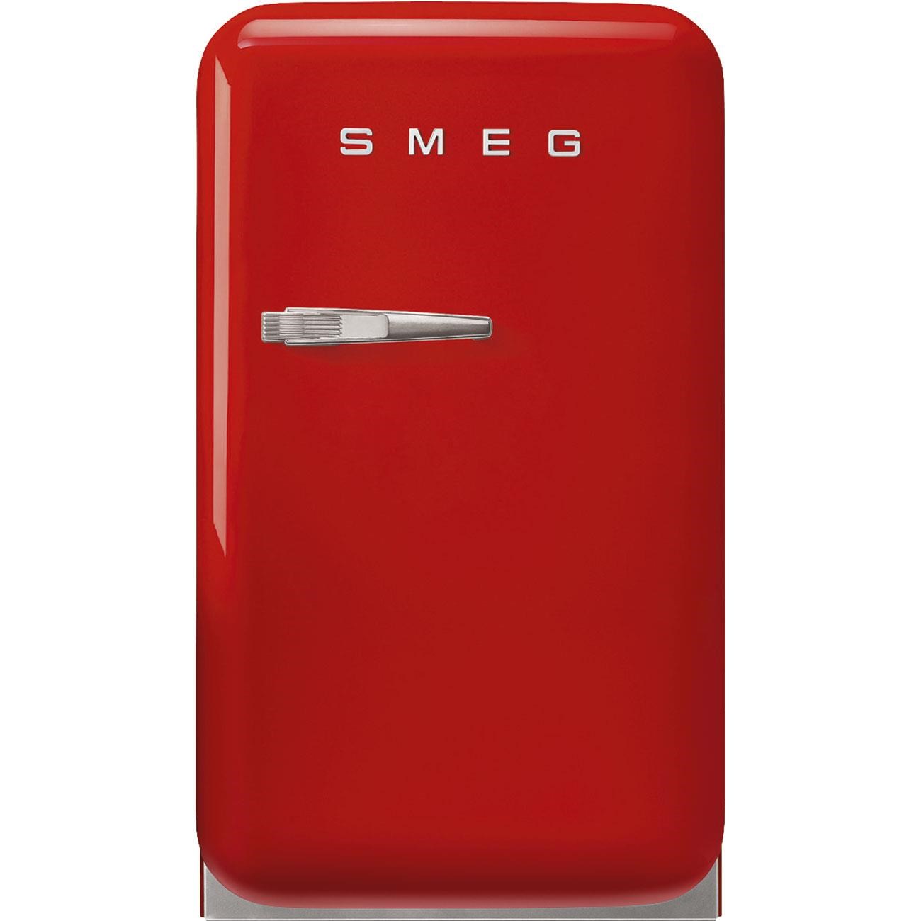 Smeg Fab5 Kırmızı Retro Mini Buzdolabı Sağ Menteşe