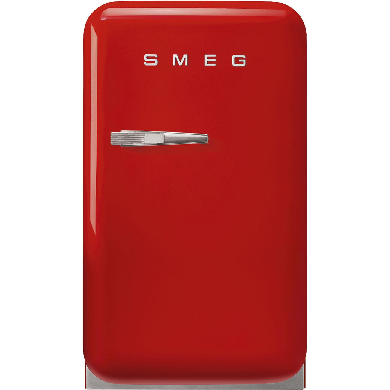 Smeg Fab5 Kırmızı Retro Mini Buzdolabı Sağ Menteşe