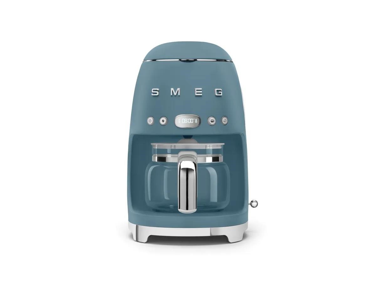 Smeg Filtre Kahve Makinesi Mat Storm Blue - Fırtına Mavisi - DCF02SBMEU
