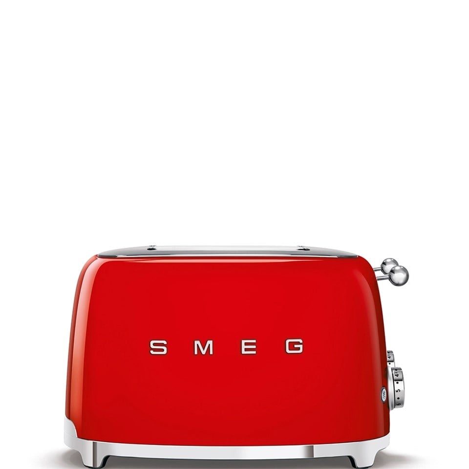 Smeg Kırmızı 4x1 Ekmek Kızartma TSF03RDEU