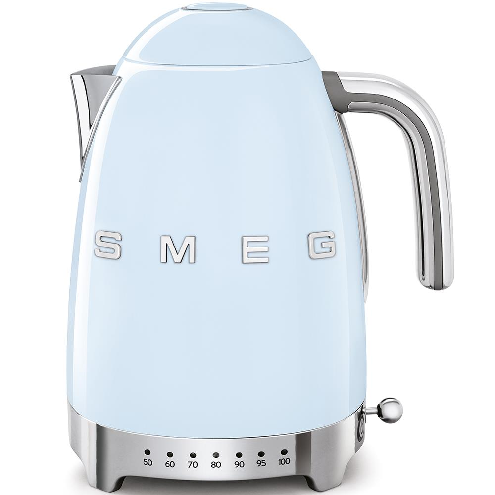 Smeg Pastel Mavi Isı Ayarlı Kettle KLF04PBEU